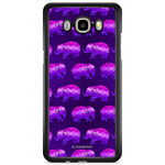 Bjornberry Shell Samsung Galaxy J3 (2016) - Elefanți violet, 