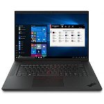 Laptop ThinkPad P1 Gen 6 16 inch WQUXGA OLED Touch Intel Core i7-13800H 64GB DDR5 2TB SSD nVidia RTX 4000 Ada 12GB Windows 11 Pro Black, Lenovo