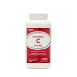 Vitamina C masticabila 500mg, 90 tablete, GNC, GNC