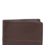 Genti Barbati SKECHERS Leather Bifold Wallet Brown