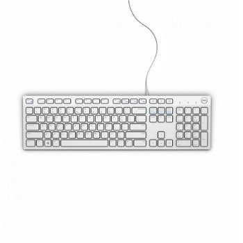 DELL KB216 tastaturi USB QWERTY US Internațional Alb 580-ADGM, Dell