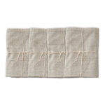 Set 4 șervețele textile Linen Couture Grey Lines, 43 x 43 cm
