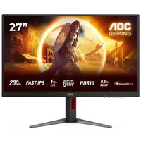 Monitor LED AOC 27G4HA, 27 inch, 1920 x 1080 pixeli, 1 ms GTG, Black