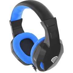 Casti Gaming Genesis Argon 100 Microfon (Albastru) Casti Gaming Genesis Argon 100 Microfon (Albastru)