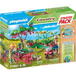 Jucarie 71380 Country Starter Pack Farm Vegetable Garden Construction Toy, PLAYMOBIL