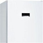 Combina frigorifica Bosch KGN49XW30 Serie 4, 435 litri, NoFrost, Multi Airflow, FreshSense, Clasa A++, alb
