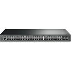 Switch 48 porturi Gigabit + 4 SFP Management L2 TP-Link TL-SG3452, Tp-Link