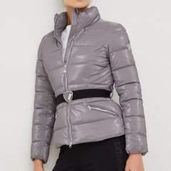EA7 Emporio Armani geaca femei, culoarea albastru marin, de iarna, EA7 Emporio Armani