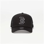 New Era Boston Red Sox Tonal Mesh Trucker Cap Black