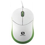 Mouse Serioux cu fir, optic, Rainbow 680, 1000dpi, verde, ambidextru ,blister, mini, USB, SERIOUX