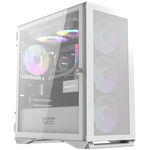 Carcasa Pc DLM200 M-ATX 4 Sloturi Alb, darkFlash