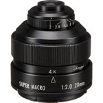 Obiectiv compact Mitakon 20mm F2 4.5x Super Macro pentru camerele Canon EF, Mitakon