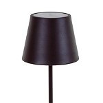 Lampa LED de exterior Etna, Bizzotto, 12x38 cm, otel, negru, Bizzotto