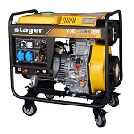 Generator curent monofazat Stager YDE8500EW, diesel, 3.0kVA, pentru sudura, cu AVR