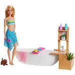 Set Barbie by Mattel Wellness and Fitness Papusa cu cada, Barbie
