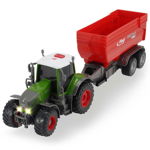 Tractor Dickie Toys Fendt 939 Vario cu remorca 41 cm, Dickie Toys