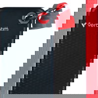 SSD Verbatim Pocket 1TB USB-C 3.2 Gen 2 Black/Red, Verbatim