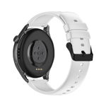 Curea silicon Strap One compatibila cu Huawei Watch GT 3 42mm White, OEM