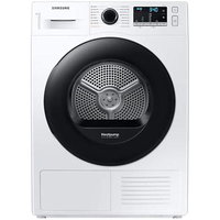 Uscator de rufe Samsung DV90TA240AE/LE, Pompa de caldura, 9 kg, Clasa A+++, Wrinkle Prevent, OptimalDry, Quick Dry, Smart Check, Alb