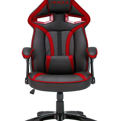 Scaun gaming Inaza Cobra negru cu rosu