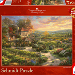 Puzzle Schmidt din 2000 de piese - Thomas Kinkade Wine Country Living