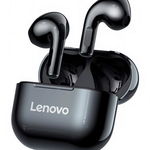 Casti True Wireless Lenovo LivePods LP40, SinglePoint, Bluetooth (Negru), Lenovo