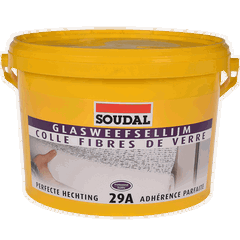 Adeziv Pentru Tapet și Fibră de Sticlă Soudal GLASS FIBRE  NON-WOVEN WALLPAPER 29A 5kg