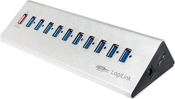 LogiLink 11x HUB USB-A 3.0 USB (UA0229), LogiLink