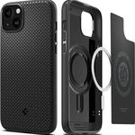 Husa pentru iPhone 15, Spigen Mag Armor, Matte Black