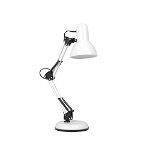 Lampa birou Colinezza, halogen, metal, 1 x E14, alb si negru, 53 x 15.5 cm, Arabesque