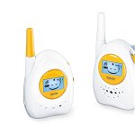 Monitor audio pentru bebelusi BY84 cu transmisie analoga, BEURER