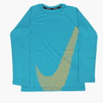 Nike Kids Logo Printed T-shirt Culoarea LIGHT BLUE BM8443452