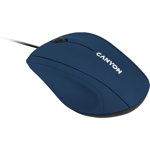 Mouse Optic CNE-CMS05BL 1000 DPI USB Albastru, Canyon