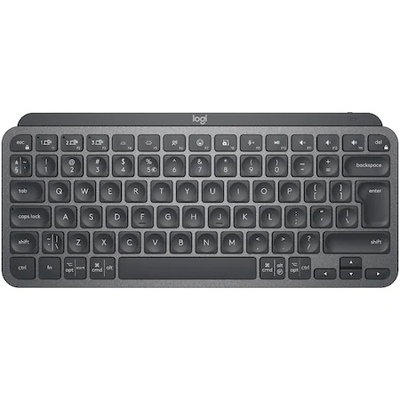 Tastatura iluminata Logitech MX Keys Mini, Wireless, layout US INTL, Negru