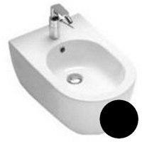 Bideu suspendat Hatria Fusion, negru mat