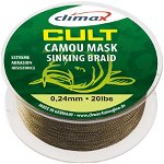 Fir textil Climax Cult Camou Mask Sinking Braid, 1200m (Diametru fir: 0.24 mm), Climax