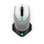 Mouse Dell Alienware Gaming AW610M, wireless, Lunar Light, DELL