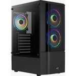 Carcasa Quantum v3 TG ATX ACCM-PV30133.11 Negru, Aerocool