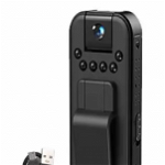 Mini camera video Andowl QLY20 de 1080P slot TF USB clips, GAVE