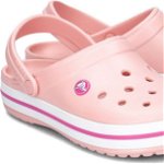 Papuci Crocs pentru femei Crockband, roz 38-39 (11016-6MB), Crocs