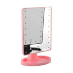 Oglinda cu LED make-up pentru machiaj cu buton tactil, Faircom Greeting