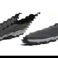 Pantofi sport calduro?i de iarna pentru barbati, model atletic cu captu?eala de plu?, pentru exterior, ghete de zapada pentru catarare, Neer