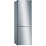 Combina frigorifica Bosch KGN36VL326, 324 l, Clasa A++, No Frost, VitaFresh, Iluminare LED, H 186 cm, Inox