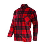 Camasa Flanel Cu Carouri Groasa / Rosu - 2Xl