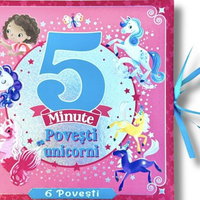 5 MINUTE - POVESTI CU UNICORNI - CU FUNDA, Flamingo Gd