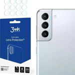 Set 4 X Folie Sticla Nano Glass 3mk Pentru Camera Samsung Galaxy S21+ Plus, Transparenta, 3MK