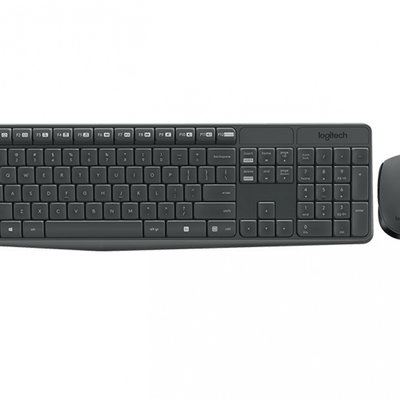 Tastatura Wireless Combo MK235 US International layout, Logitech