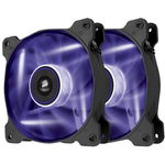 Ventilator/Radiator Corsair Air Series SP140 LED Purple High Static Pressure 140mm Fan Twin Pack