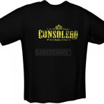 Tricou gamerswear CONSOLERO negru (M) (M-5106), GamersWear