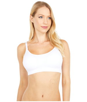 Imbracaminte Femei Joy Bra Seamless Scoop Neck White, Joy Bra